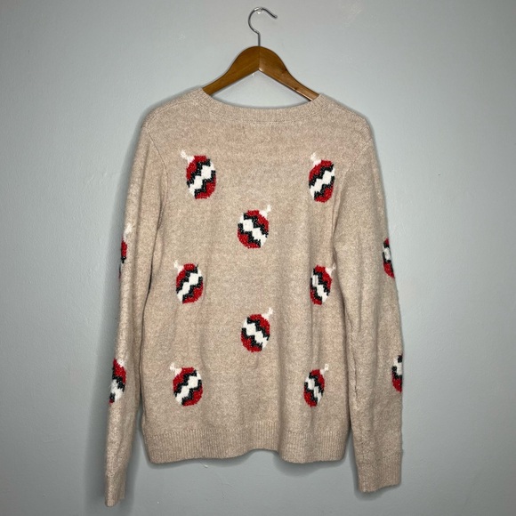 Cupcakes and Cashmere Christmas Ornament Bauble Knit Sweater - Picture 2 of 6